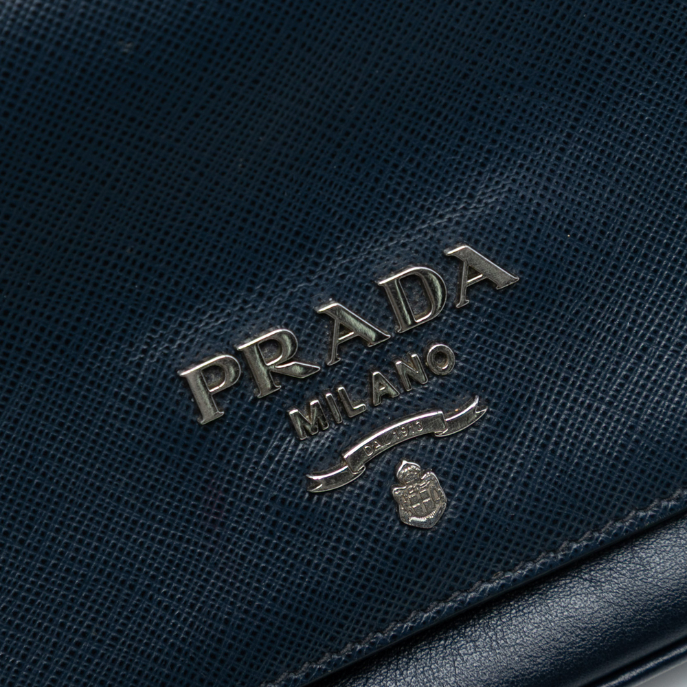 Pre-Loved Prada Saffiano and City Calf Chain Crossbody - Picture 5 of 6